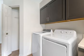 Washer dryer in unit